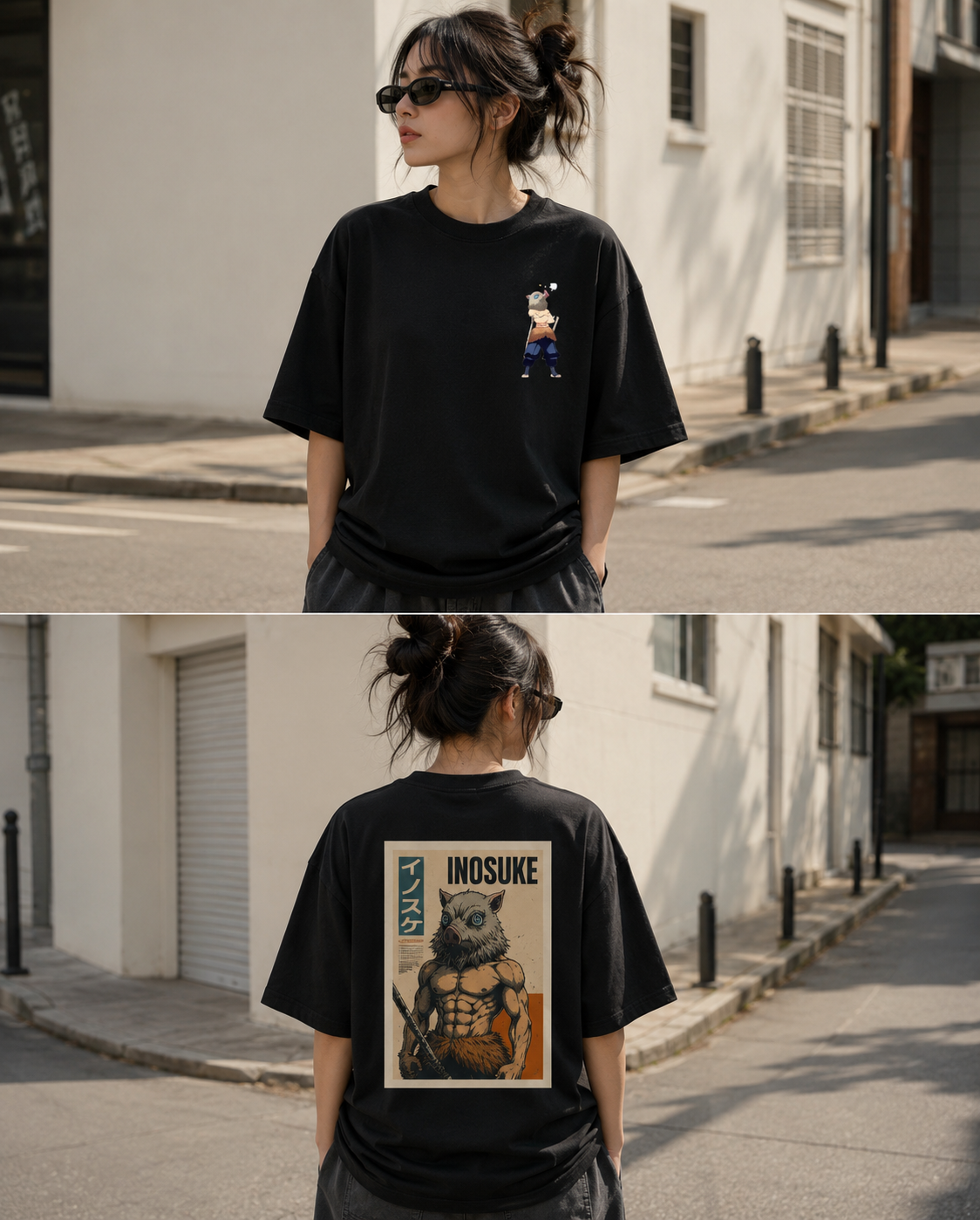INOSUKE Unisex Oversized T-Shirt
