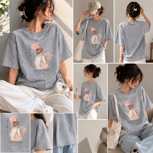 ladies Oversized Classic T-Shirt