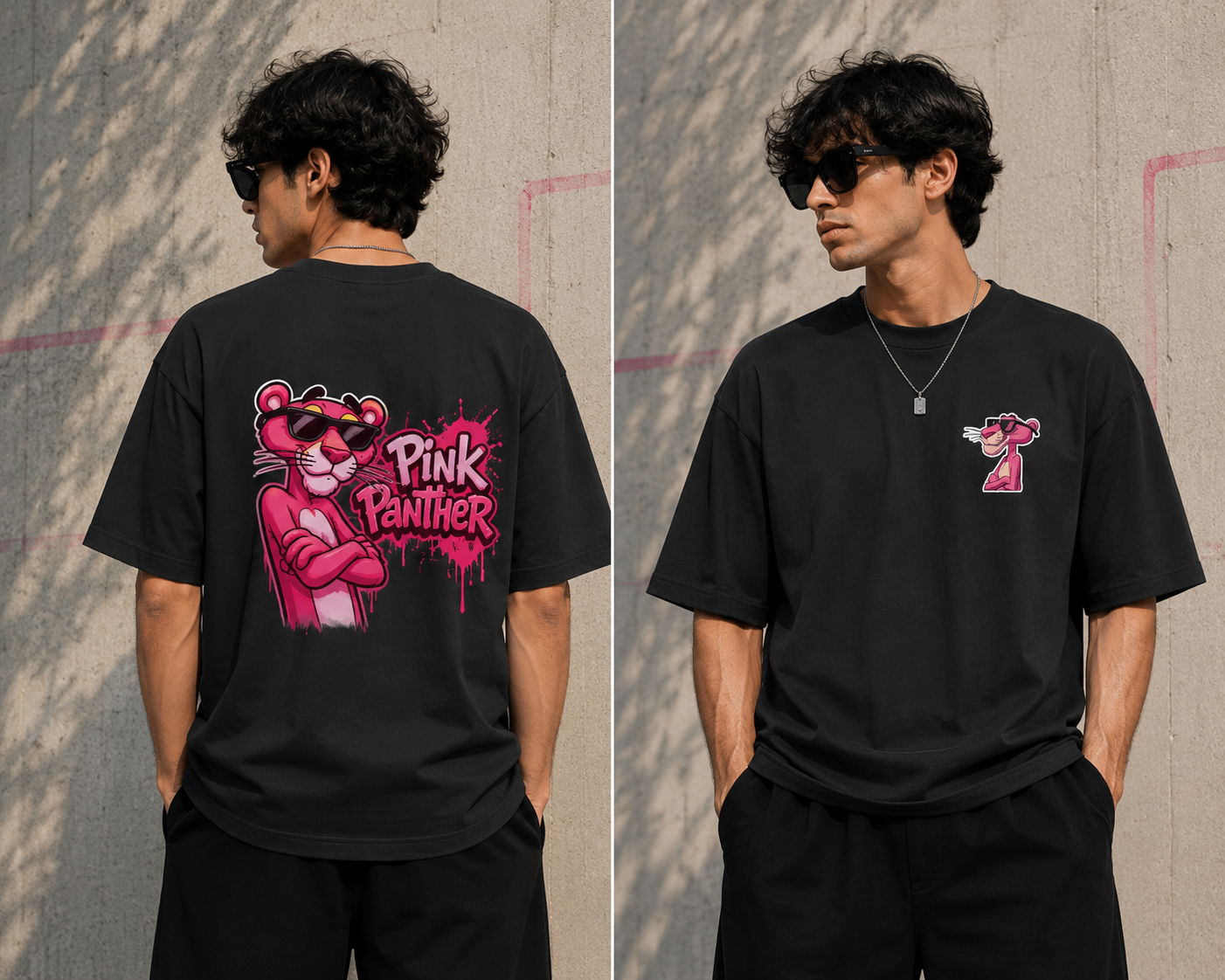 PINK PANTHER Unisex Oversized T-Shirt