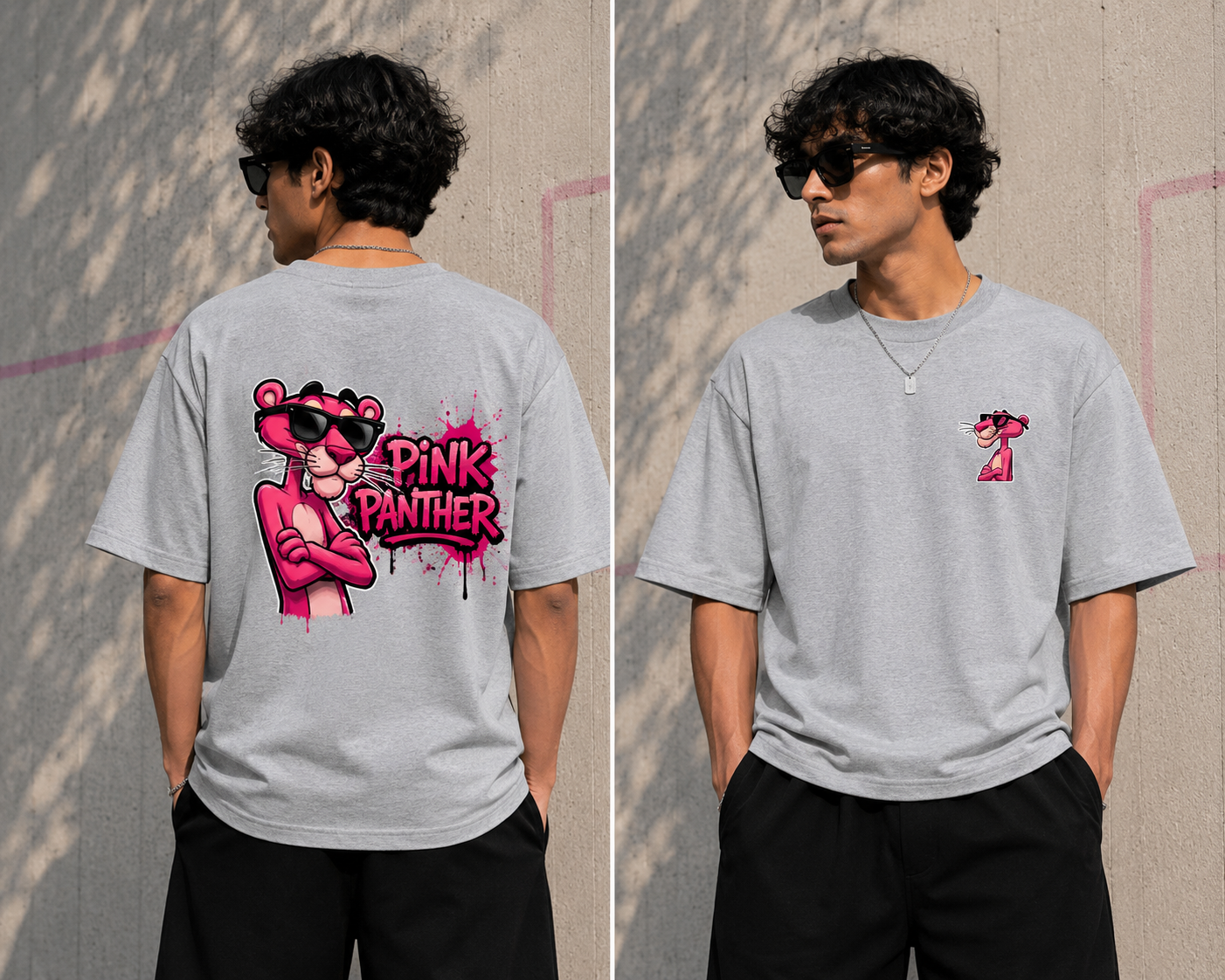 PINK PANTHER Unisex Oversized T-Shirt