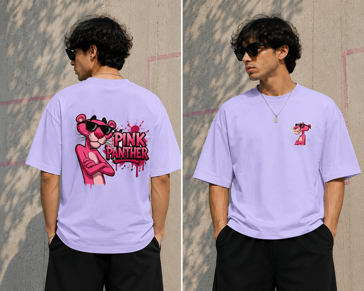 PINK PANTHER Unisex Oversized T-Shirt
