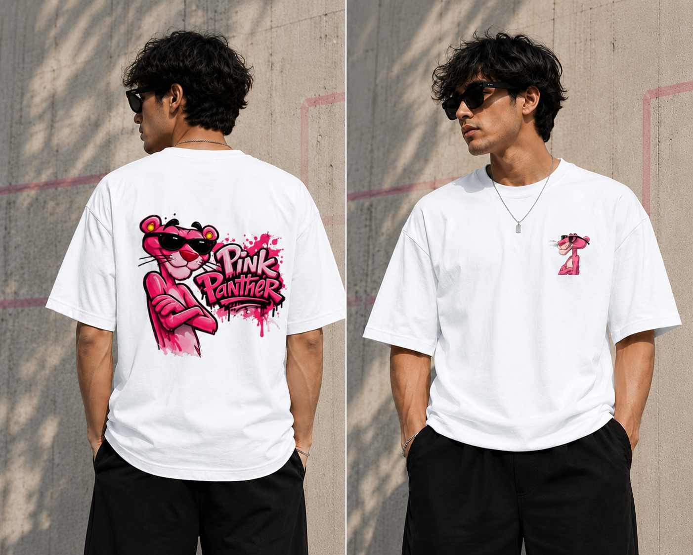 PINK PANTHER Unisex Oversized T-Shirt