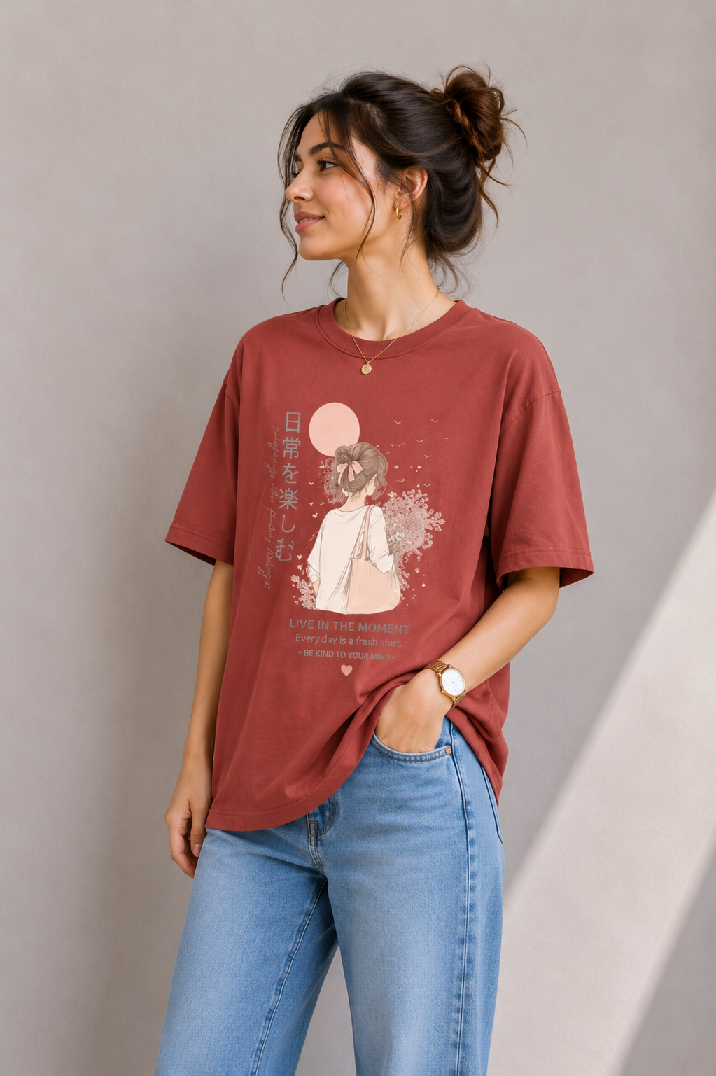 ladies  Oversized Classic T-Shirt