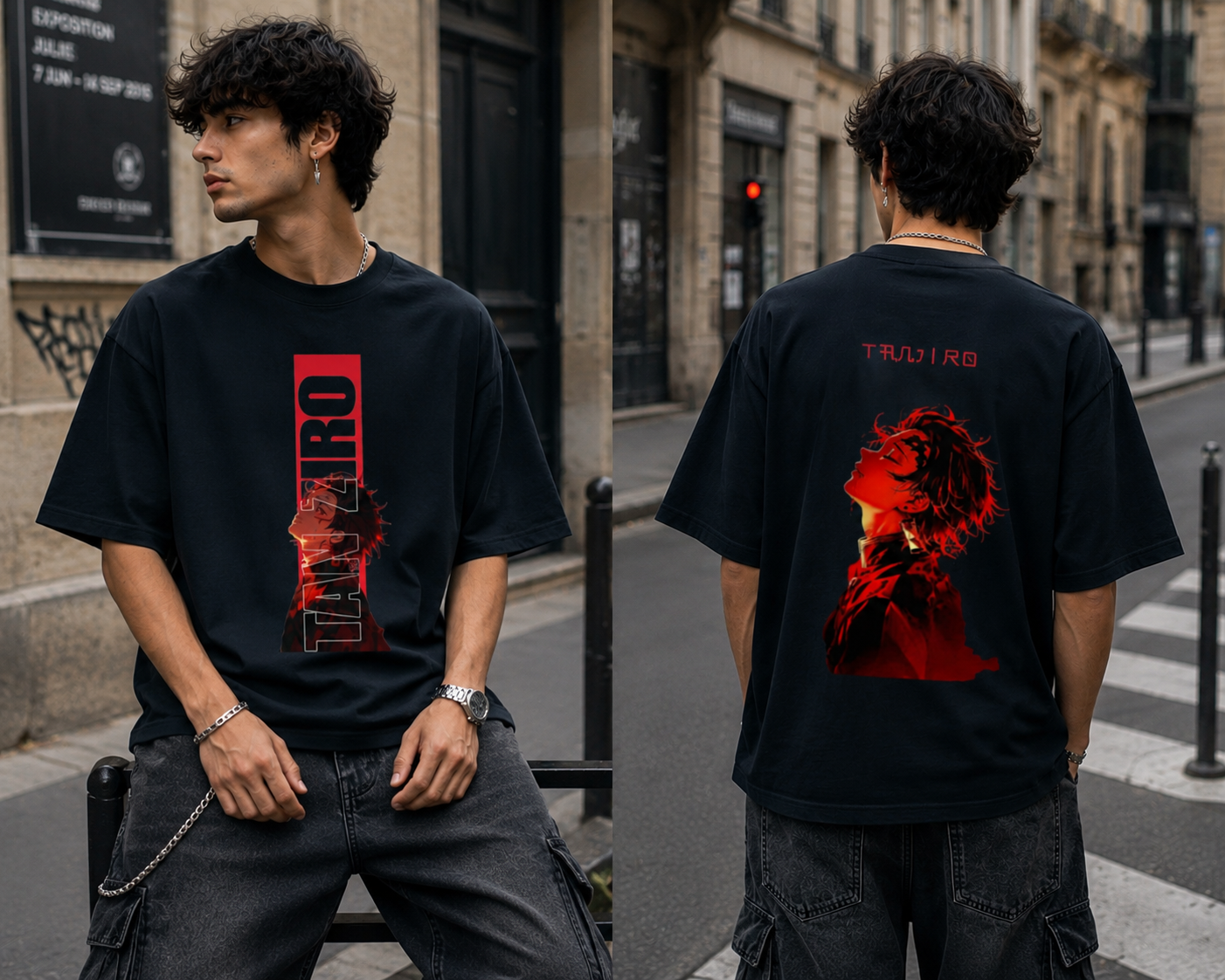 TANJIRO Unisex Oversized T-Shirt