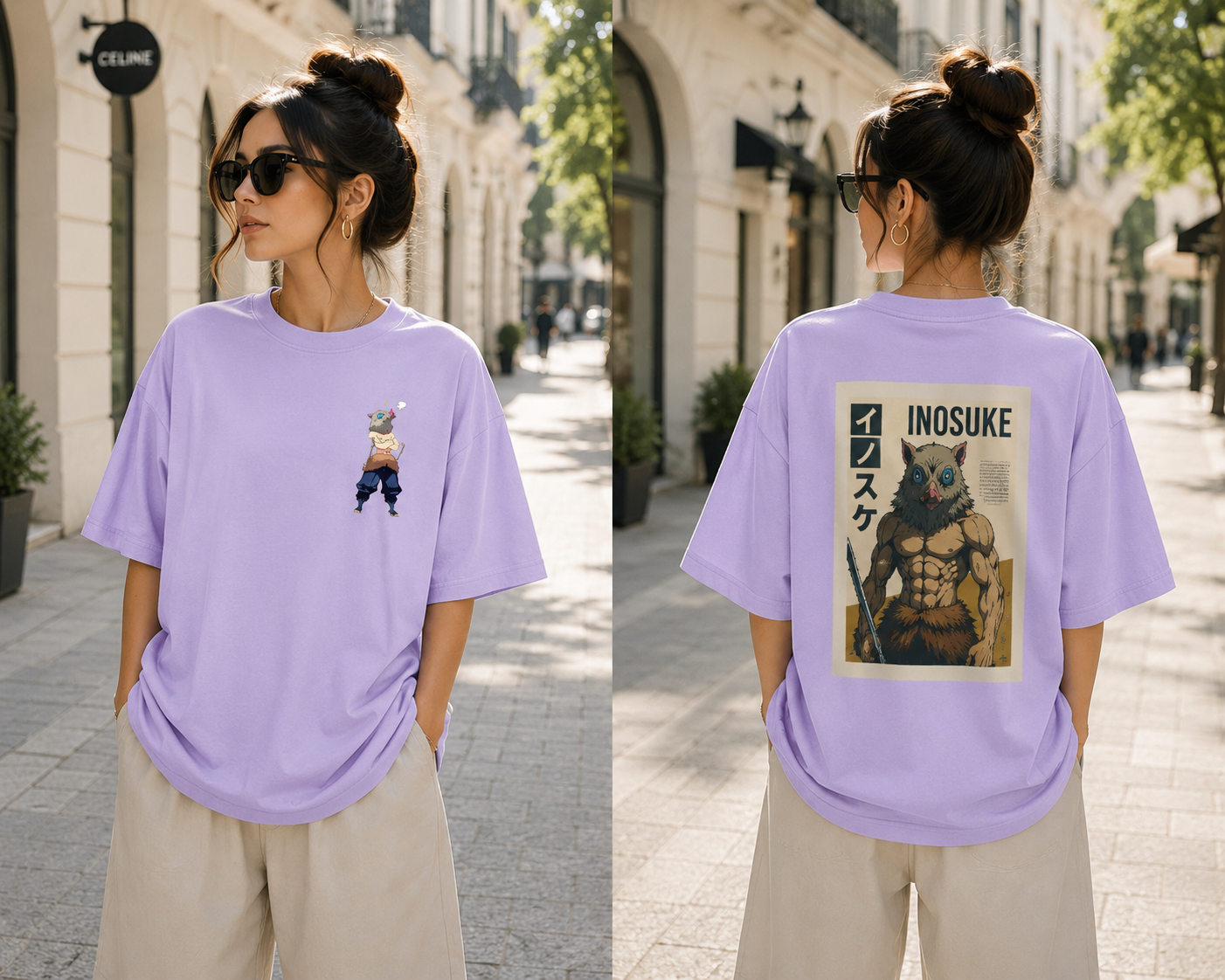 INOSUKE Unisex Oversized T-Shirt