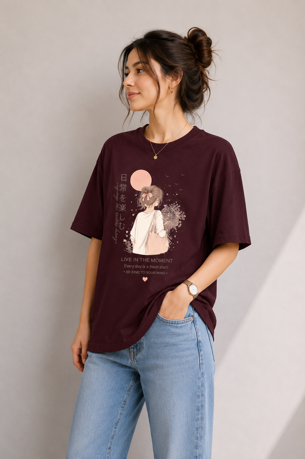 ladies  Oversized Classic T-Shirt