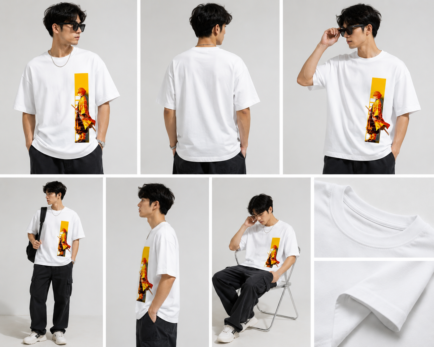 ZENUTSU Unisex Oversized T-Shirt